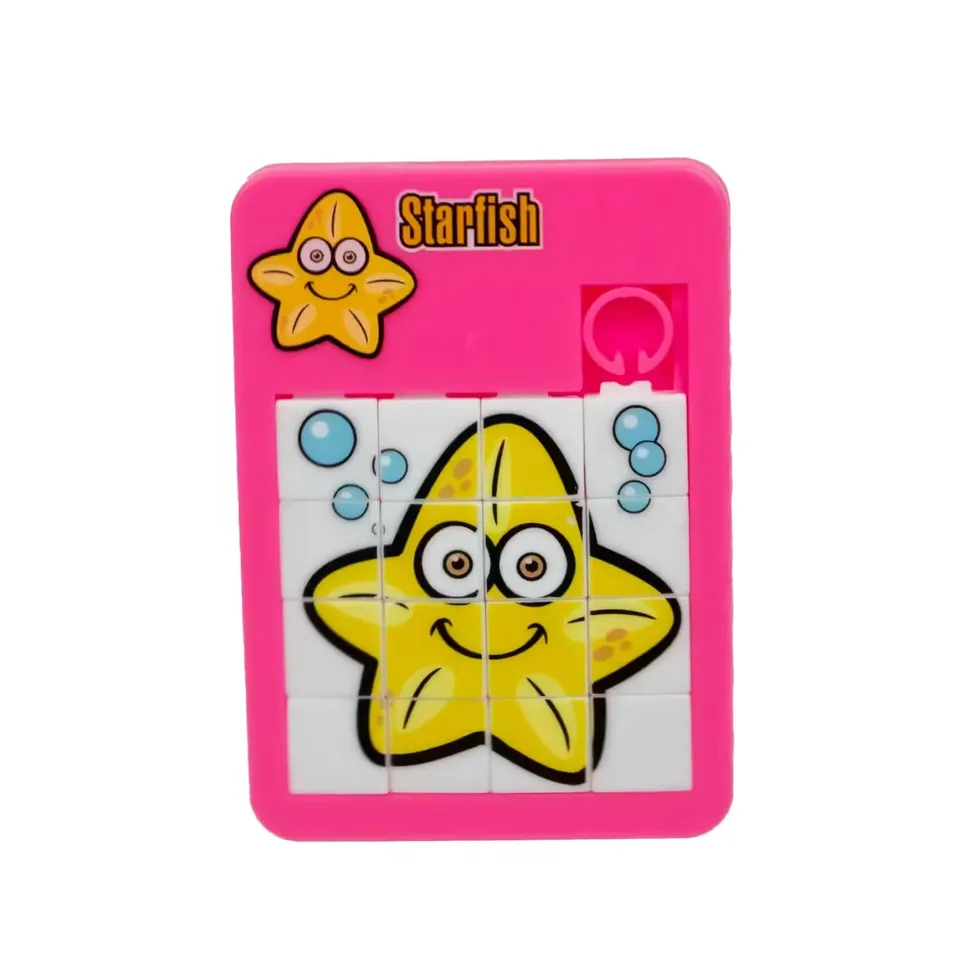 CHICKEN KING Mořská skládačka posuvné puzzle 10 ks