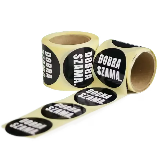 Chicken King Dobra Szama 45×45 samolepky 250 ks uzavírací