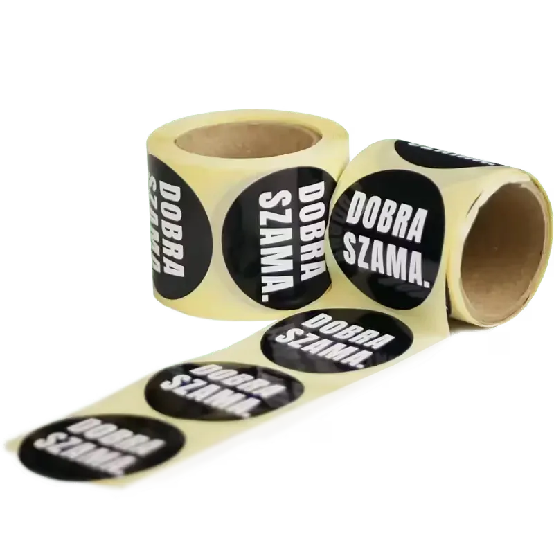 Chicken King Dobra Szama 45×45 samolepky 250 ks uzavírací