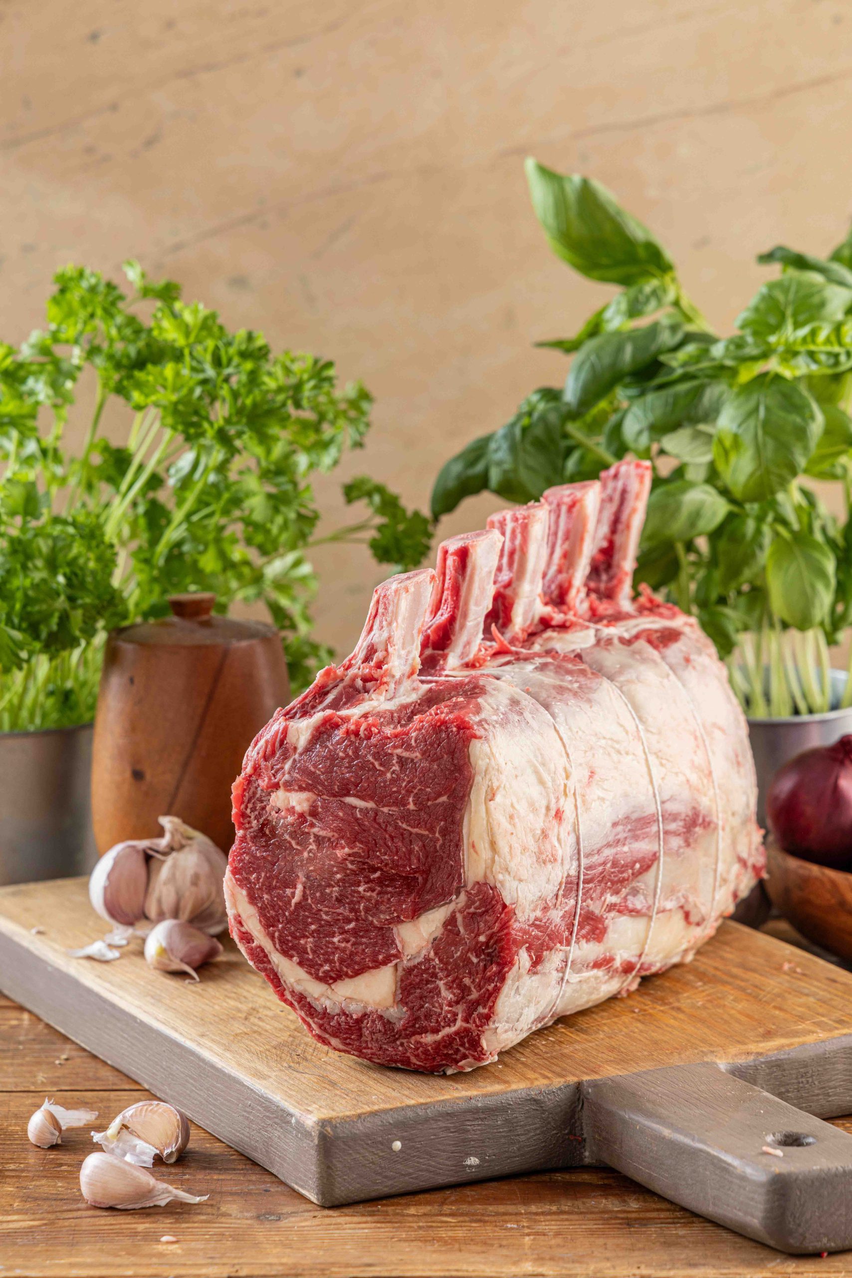 Premium Butcher rib roast vázaný 2,25 kg mramorovaný