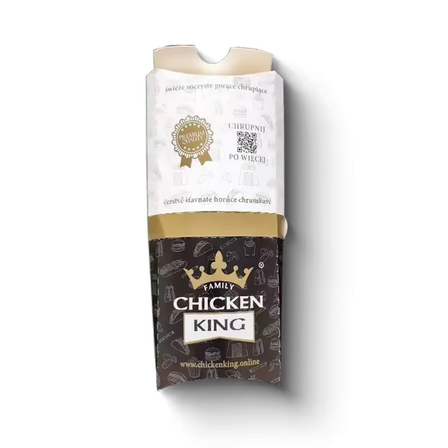 CHICKEN KING krabička na tortillu 25 ks lakovaná