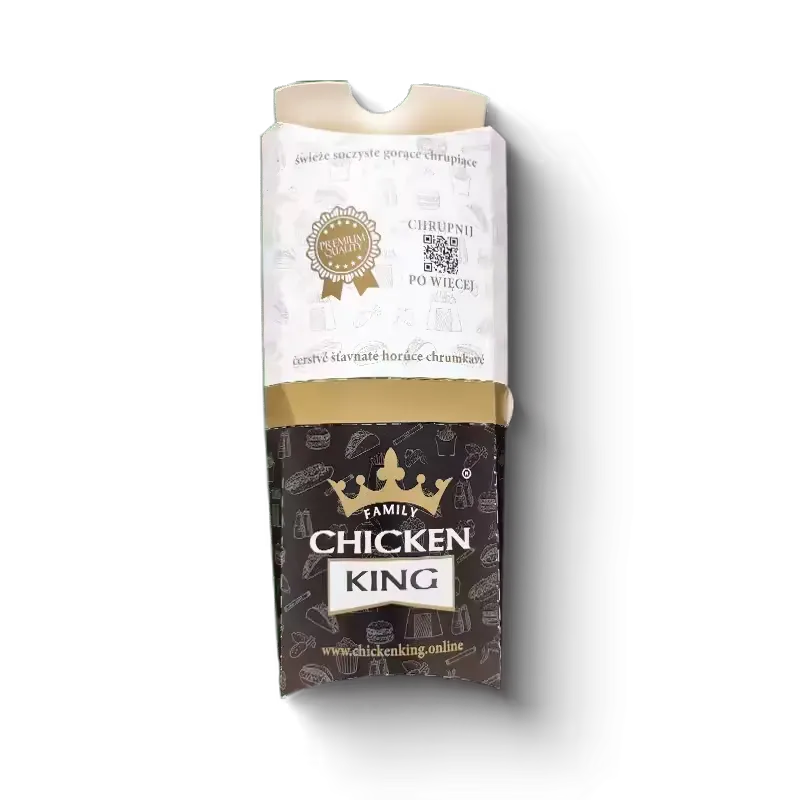 CHICKEN KING krabička na tortillu 25 ks lakovaná
