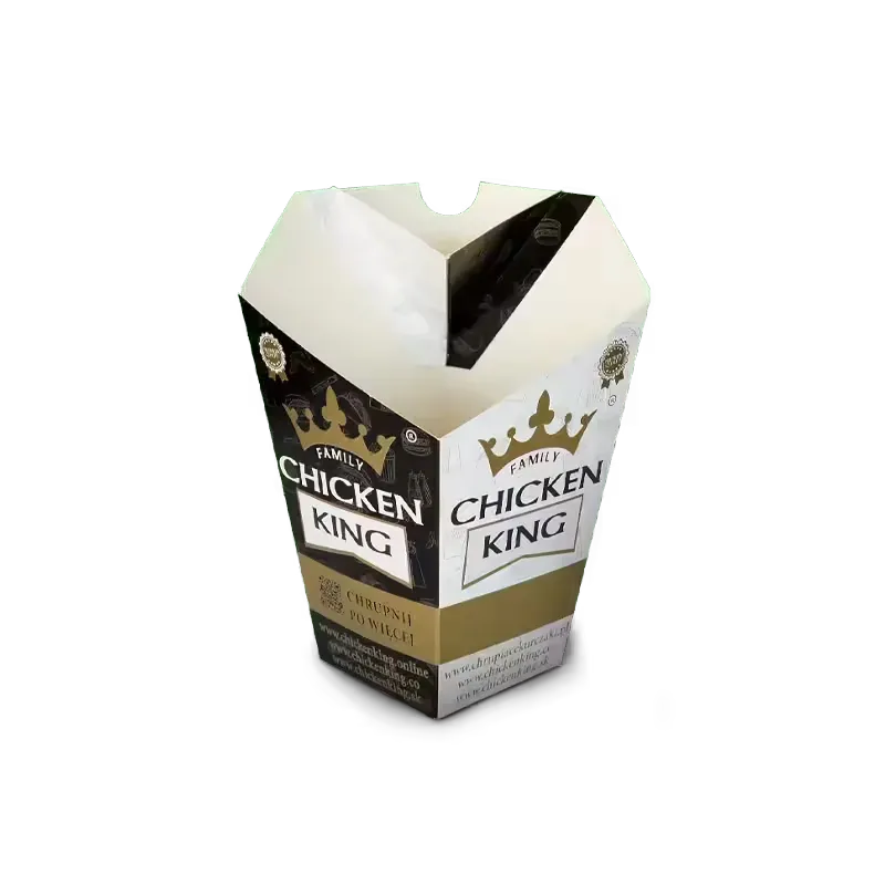 Chicken King Rožek kornout 25 ks 0,3 l s kapsou na dip
