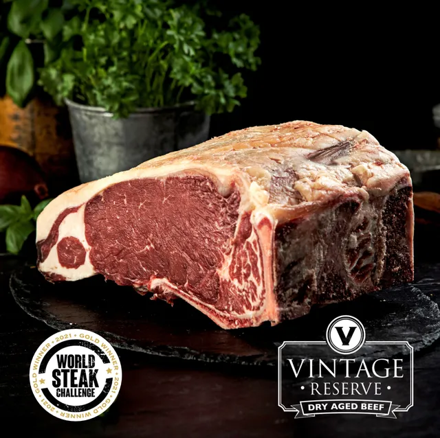 Premium Butcher Vintage Reserve roštěnec s kostí 2,5 kg vyzrálý