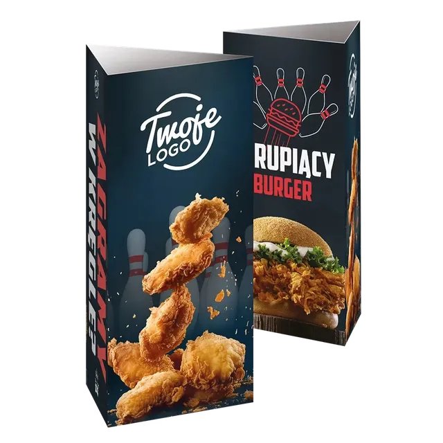 CHICKEN KING Stojánek kartonový na stůl sada 10 ks