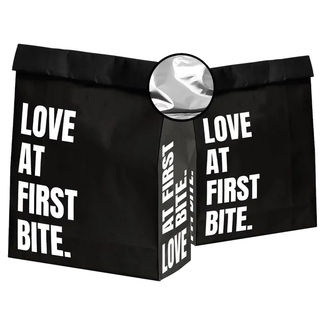 Chicken King Love at First Bite termo taska 250 ks cerna
