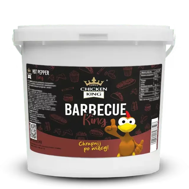 BARBECUE KING barbecue omáčka 5 kg kbelík uzená