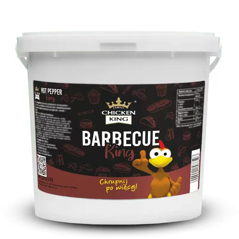 BARBECUE KING barbecue omáčka 5 kg kbelík uzená