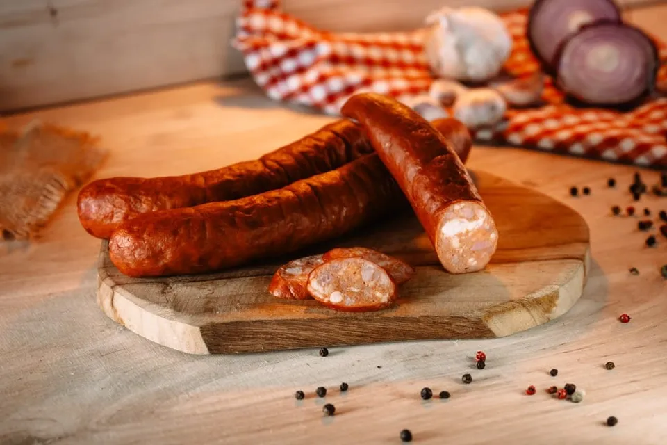 Maso Jičín Vrchlabská klobása na gril uzená