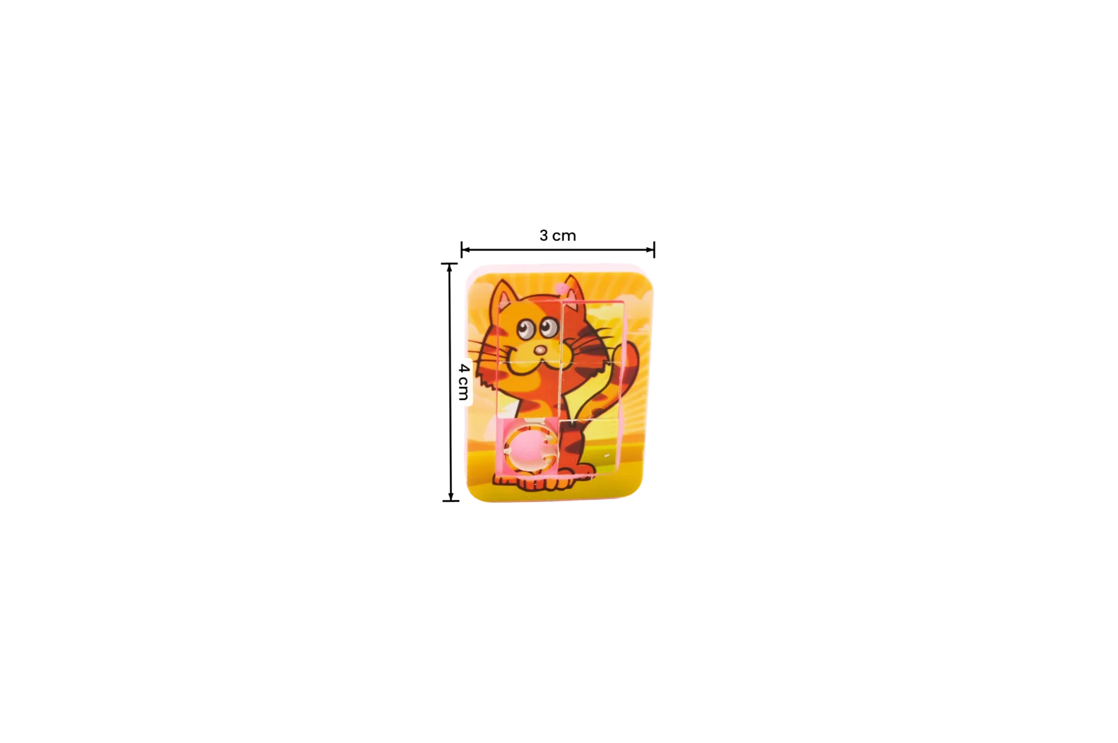 CHICKEN KING skládačka posuvná mini puzzle 10 ks