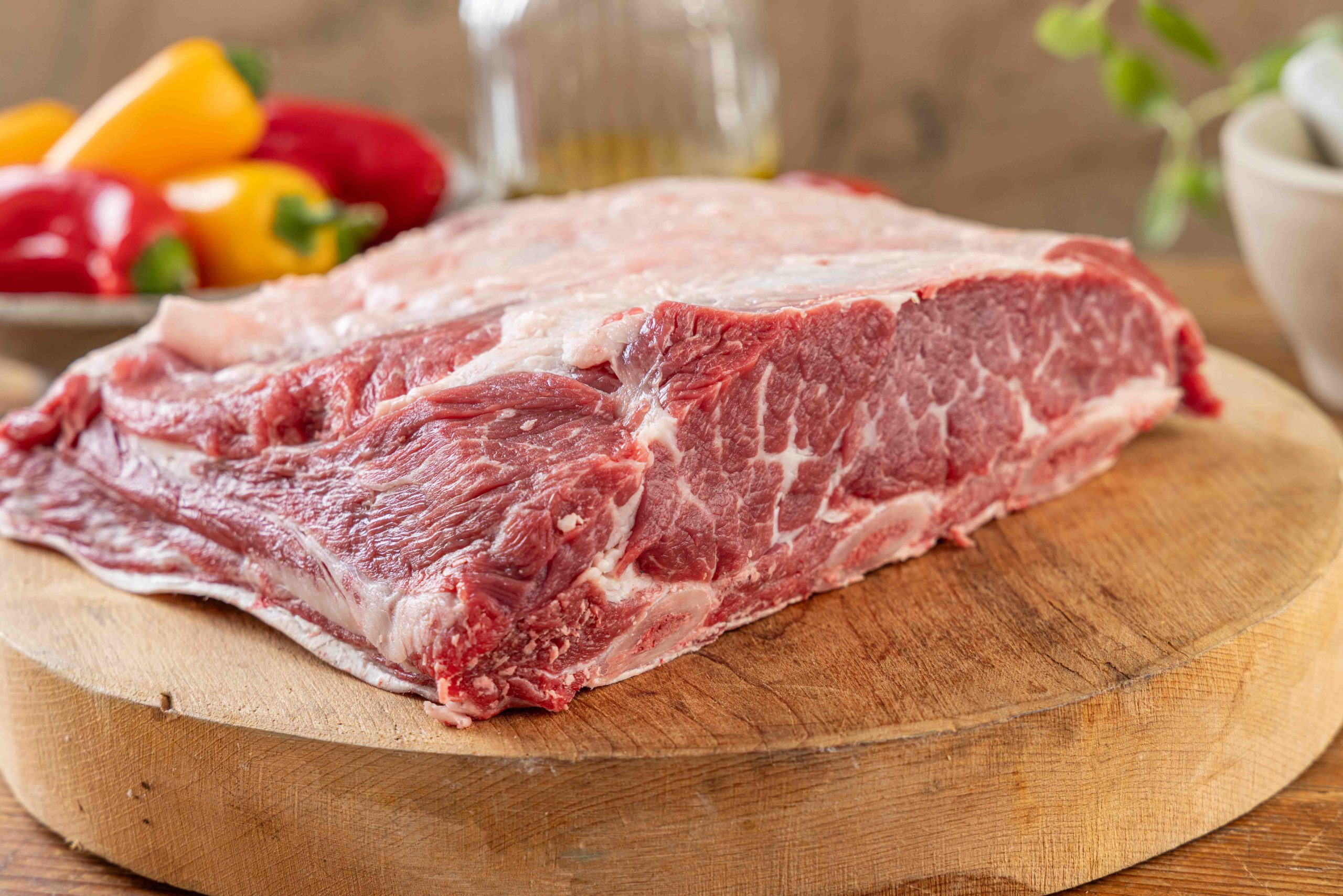 Premium Butcher hovězí krátká žebra s kostí 1–1,5 kg na dušení
