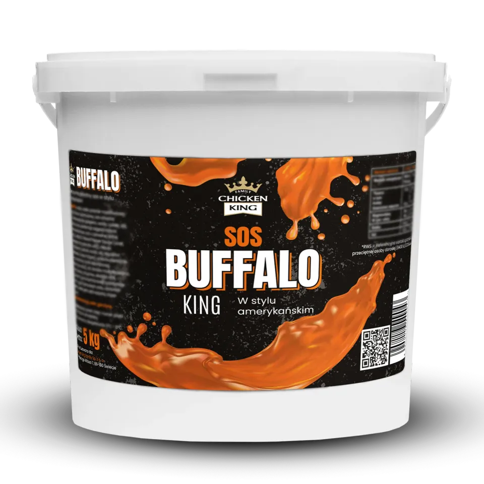 Chicken King Buffalo King omáčka kbelík 5 kg pálivá