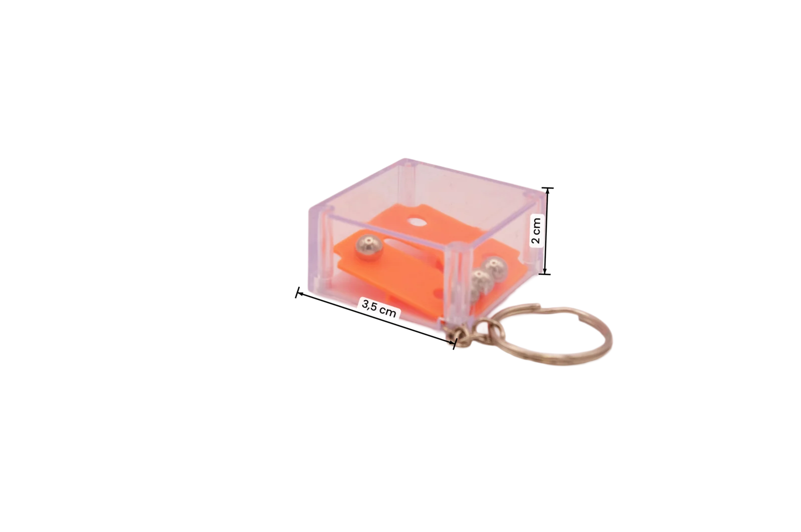CHICKEN KING Labirynt 3D přívěsek box 10 ks barevný mix