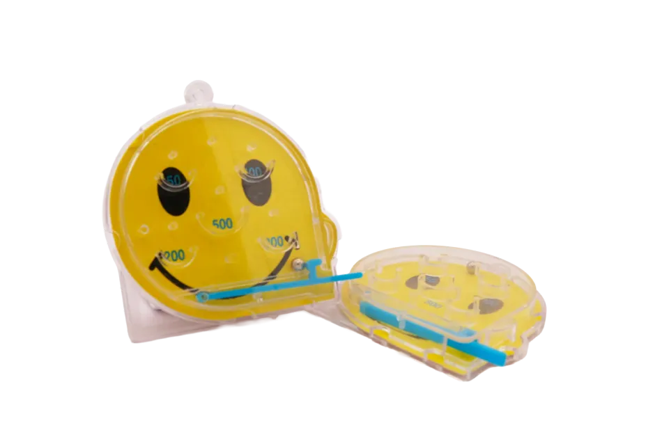 Chicken King Smiley Mini Flipper hračka 10 ks s bodováním