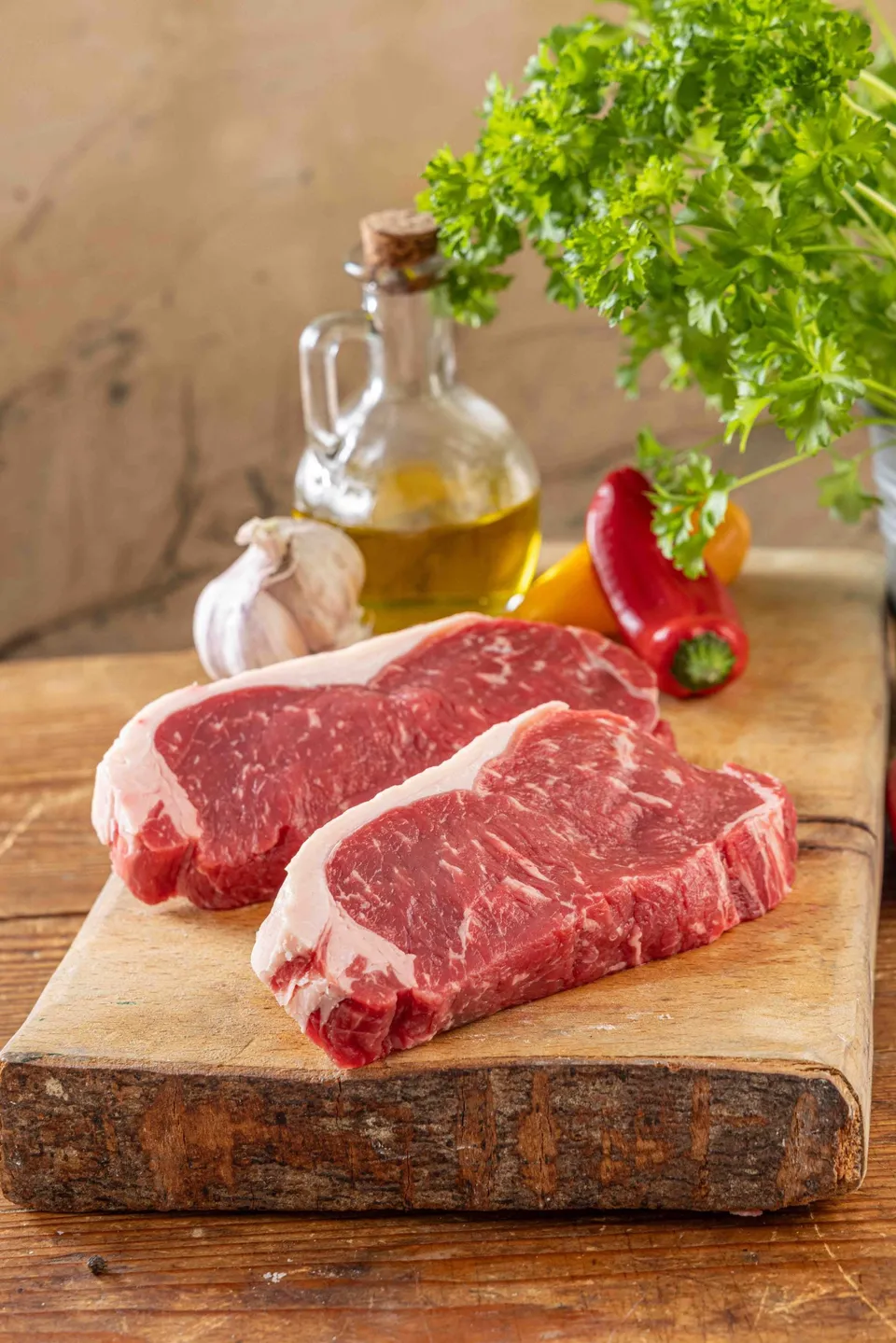 Premium Butcher Angus Striploin steak 2×227 g na gril