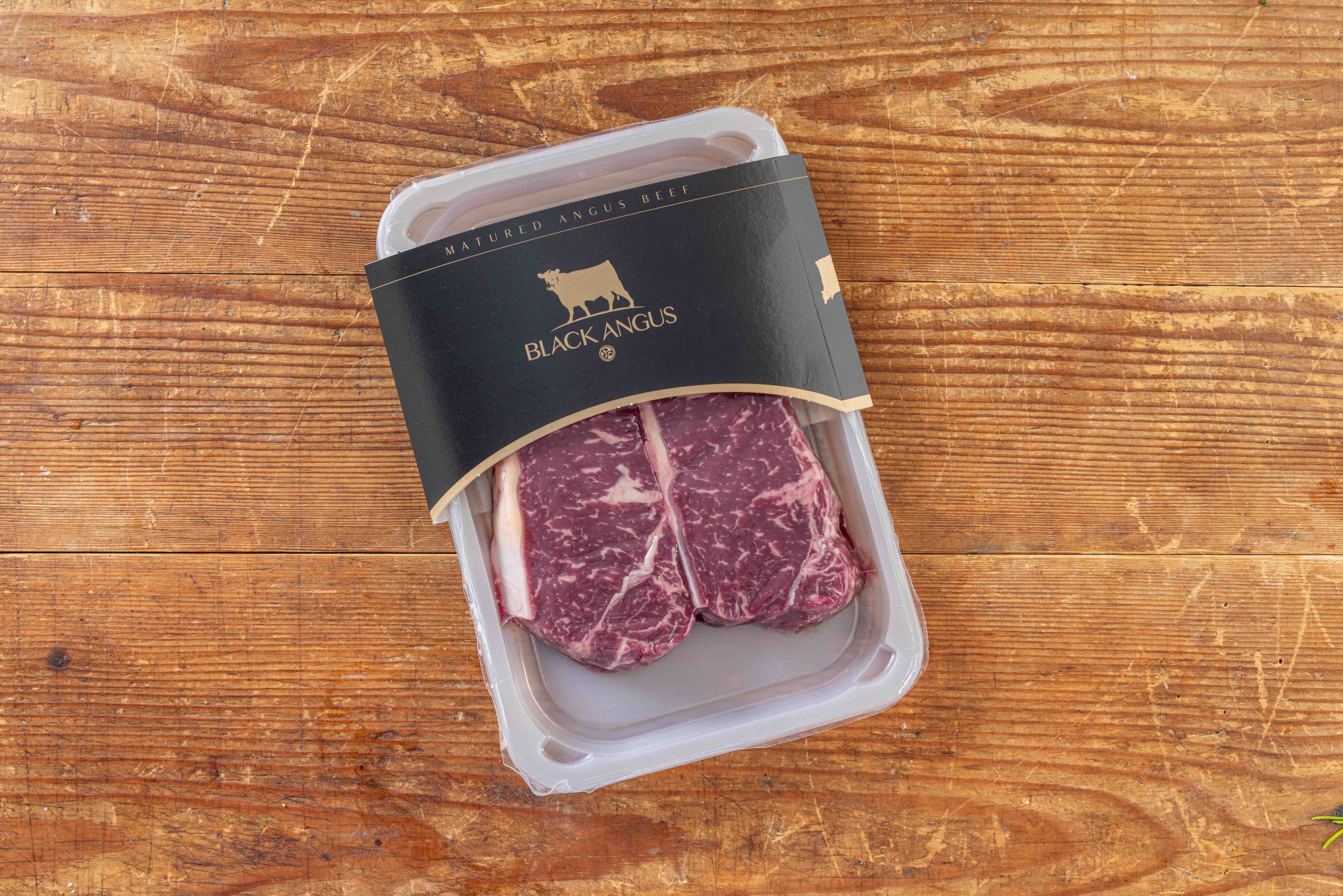 Premium Butcher Angus Striploin steak 2×227 g na gril