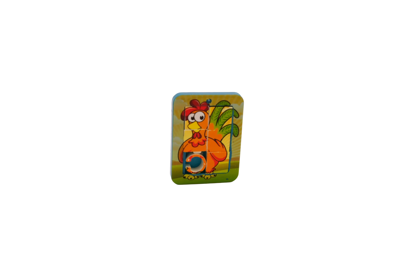 CHICKEN KING skládačka posuvná mini puzzle 10 ks