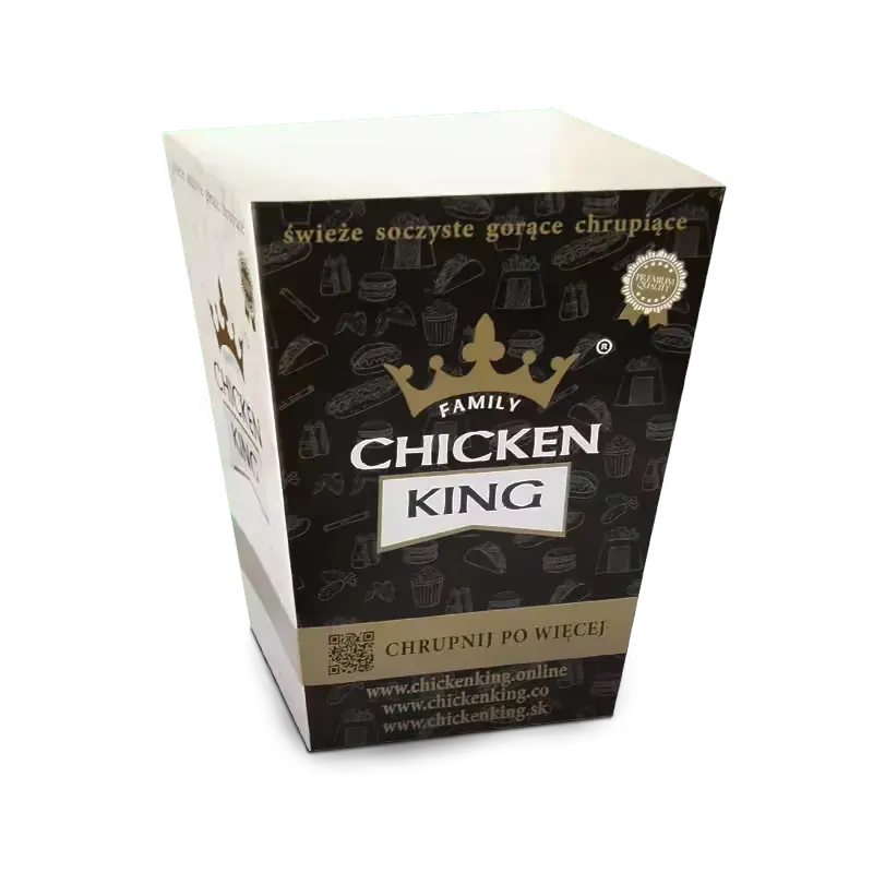 CHICKEN KING velký kyblík na kuře 4,67 l 25 ks lakovaný