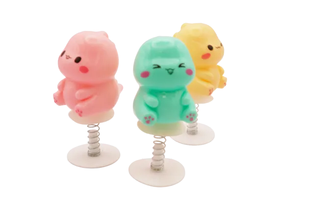 Chicken King figurka skokan hračka 10 ks
