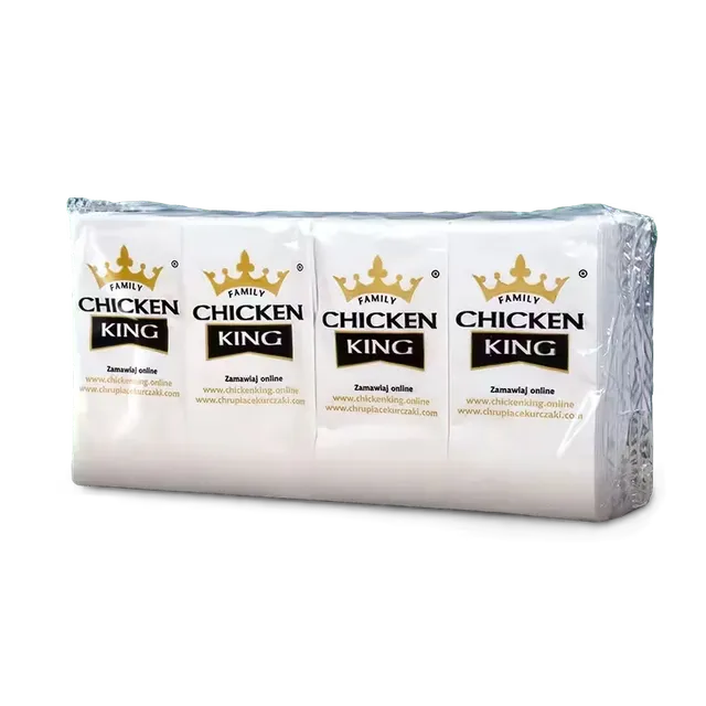 CHICKEN KING papírové ubrousky 33x33 cm 1000 ks dvouvrstvé
