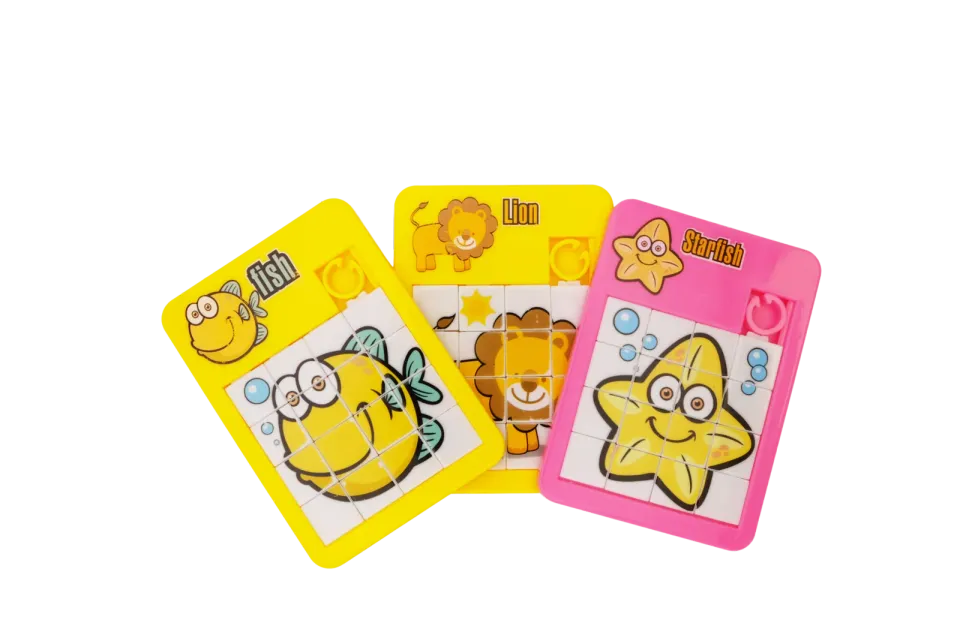 CHICKEN KING posuvná skládačka velká 10 ks puzzle