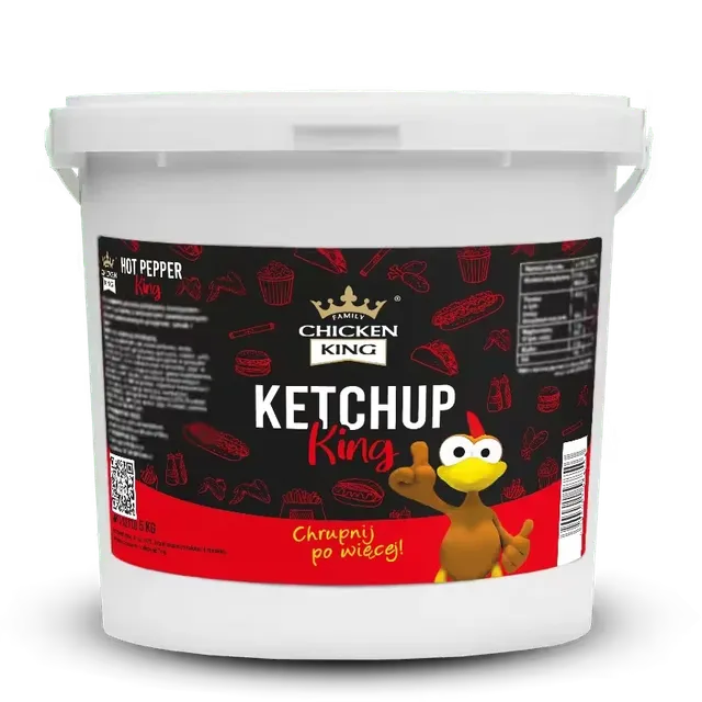 CHICKEN KING KETCHUP KING kečup kbelík 5 kg hustý