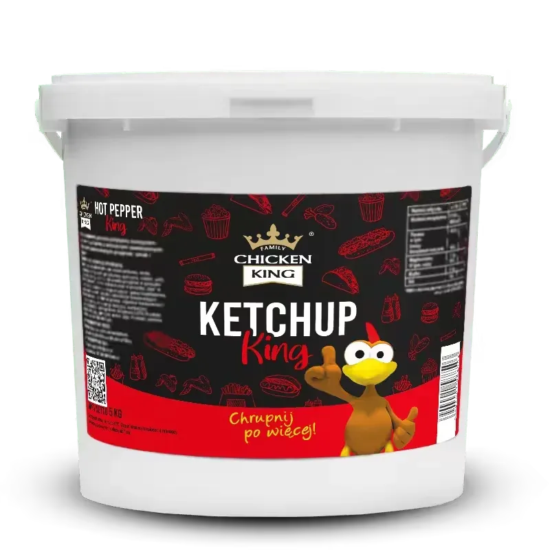 CHICKEN KING KETCHUP KING kečup kbelík 5 kg hustý