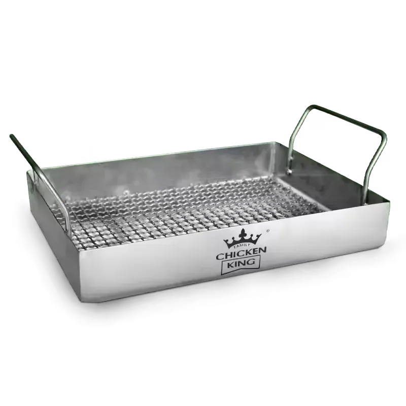 CHICKEN KING síto na strouhanku 300×220×110 mm nerez
