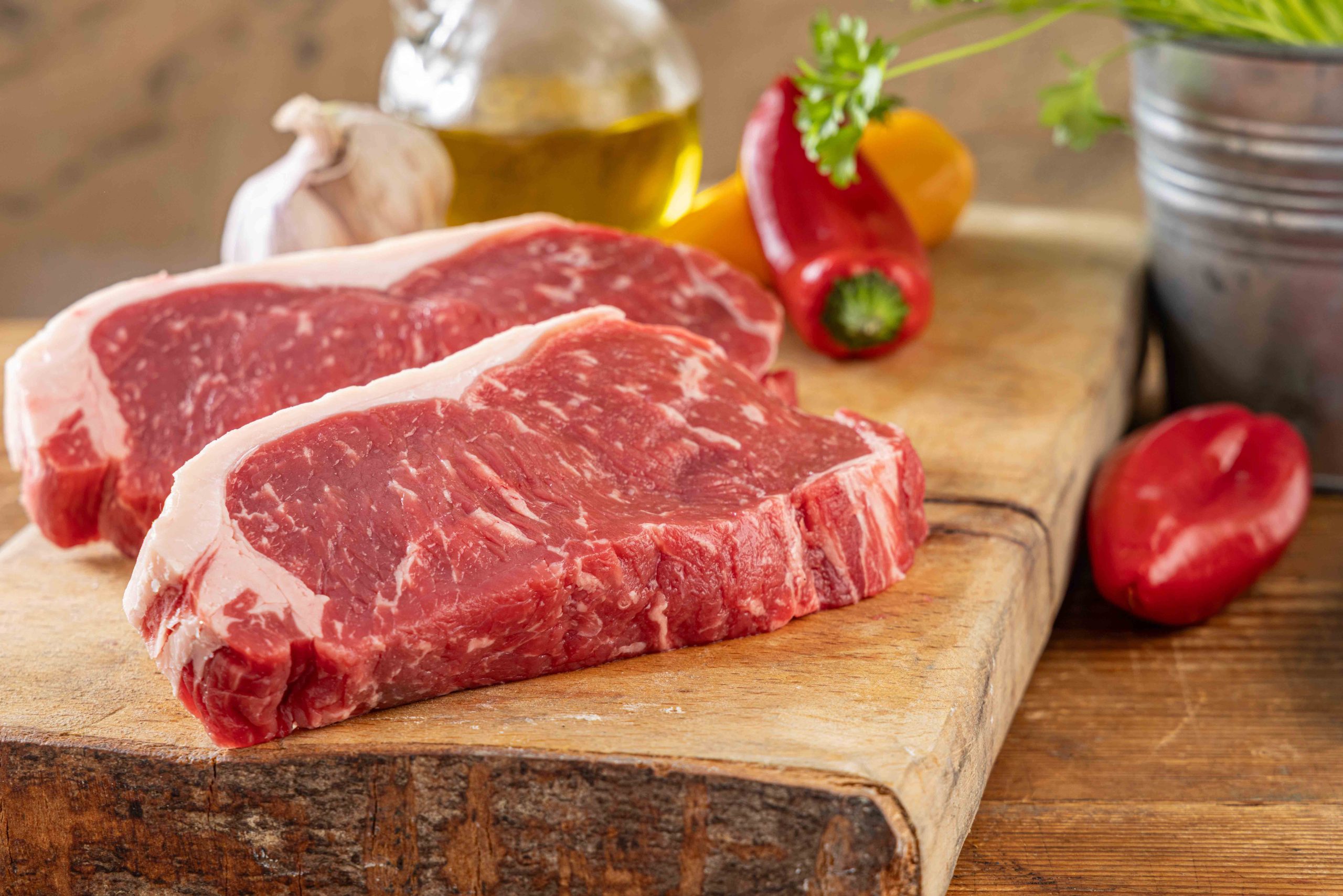 Premium Butcher Angus Striploin steak 2×227 g na gril