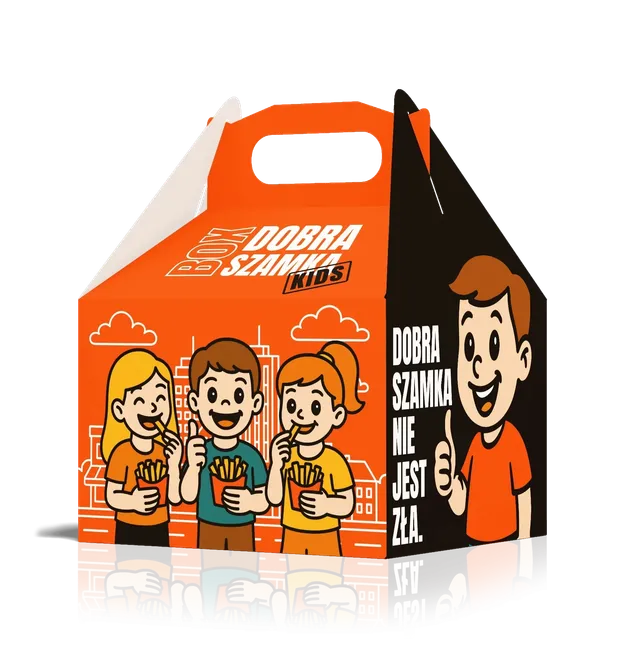 Chicken King Smile Box Dobra Szamka krabicka 25 ks detska