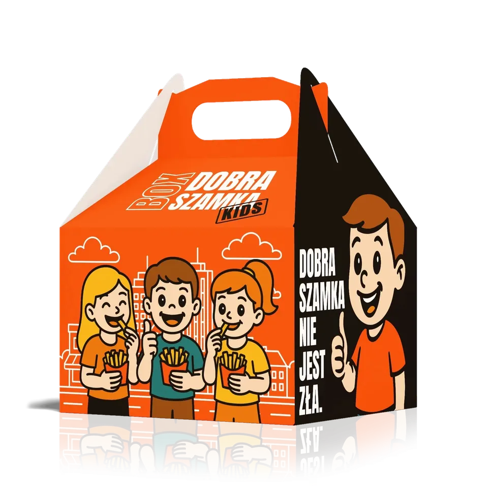Chicken King Smile Box Dobra Szamka krabicka 25 ks detska