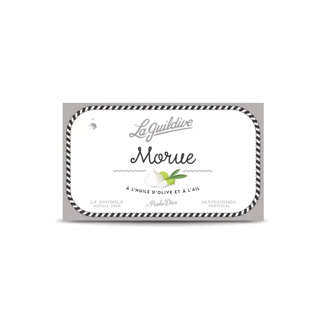 Tarbouriech Morue treska v olivovém oleji s česnekem
