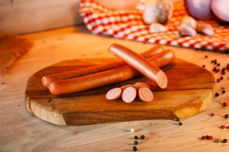 Maso Jičín Vídeňské párky XXL párky silné