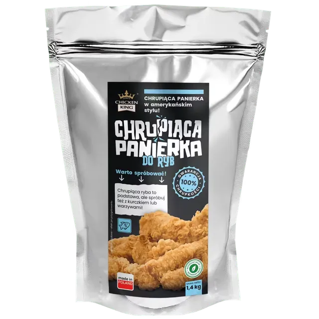 Chicken King Ryba obalovací směs 1,4 kg křupavá bez éček