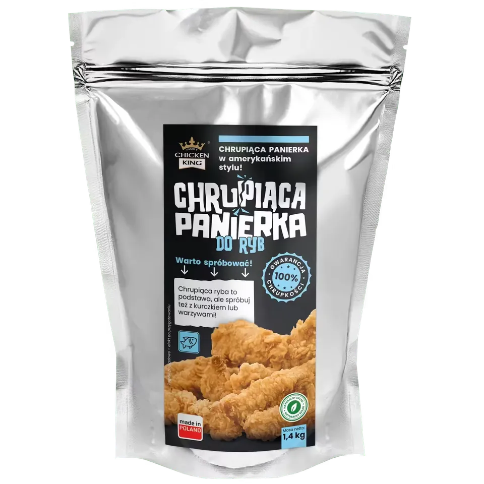 Chicken King Ryba obalovací směs 1,4 kg křupavá bez éček