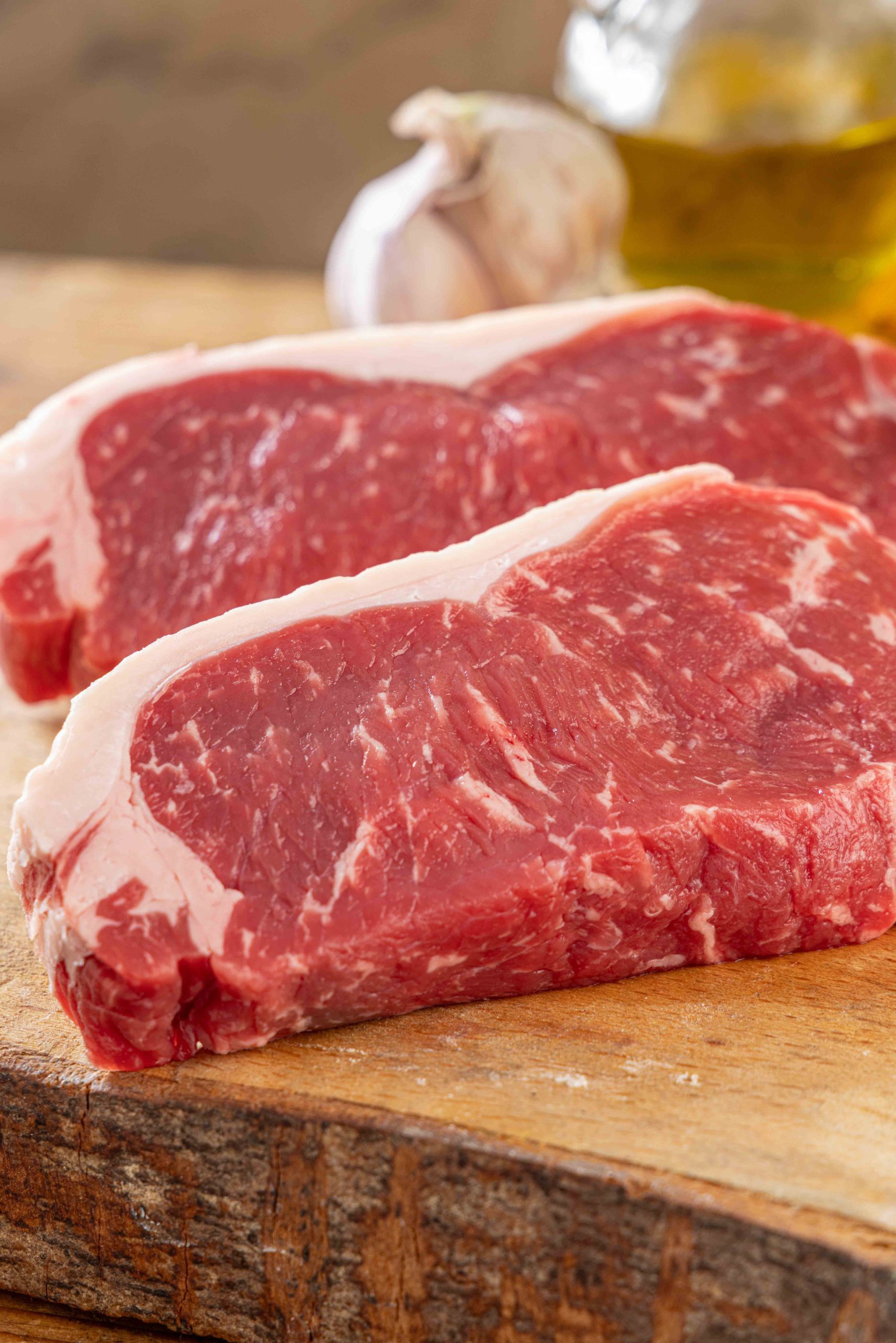 Premium Butcher Angus Striploin steak 2×227 g na gril
