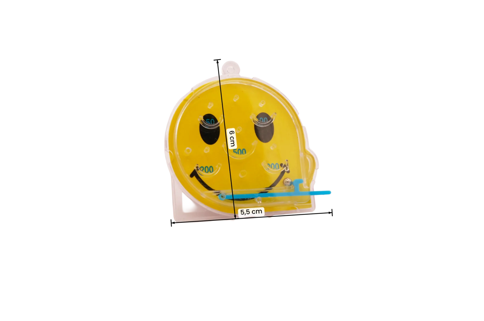 Chicken King Smiley Mini Flipper hračka 10 ks s bodováním
