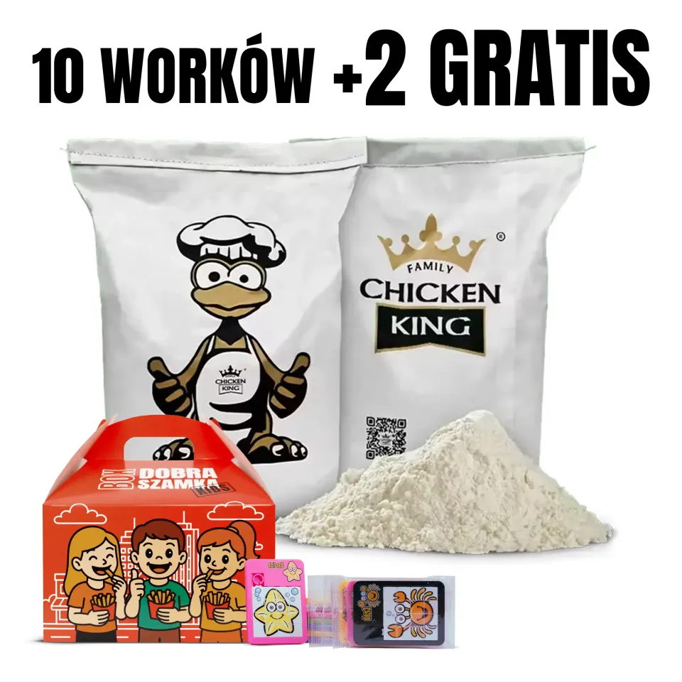 Chicken King panierka na kuře 9 kg chrupavá