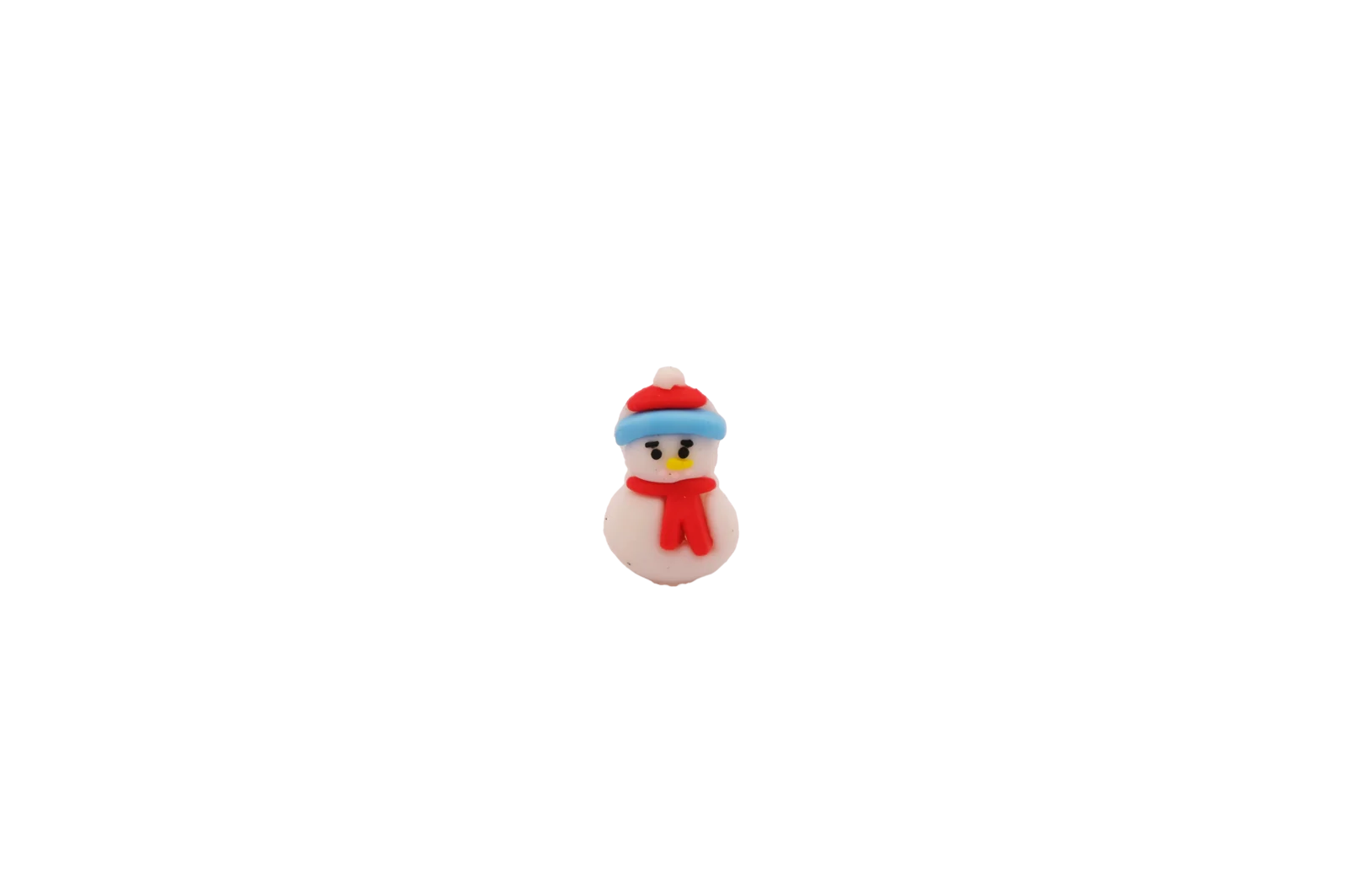 CHICKEN KING figurka vánoční topper 10 ks silikon 3 cm